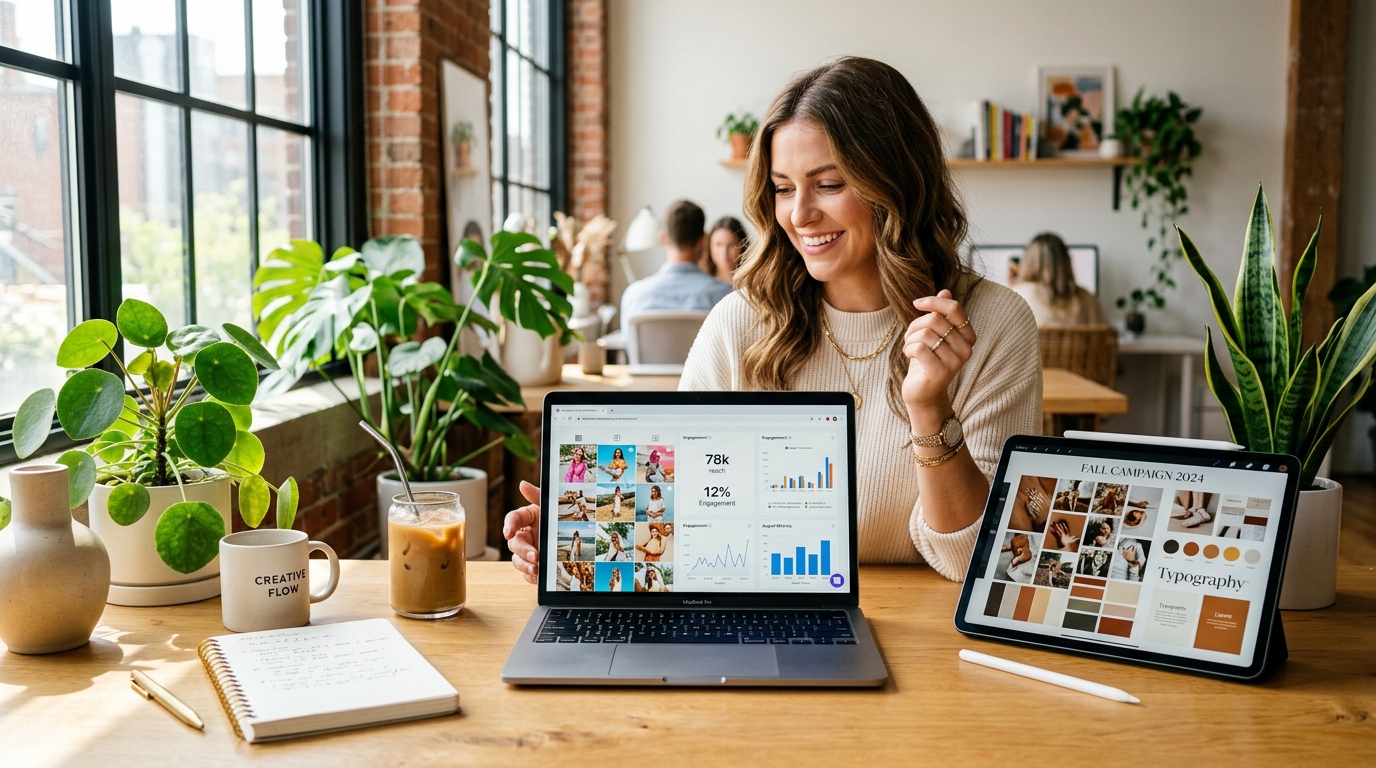 Creative Social Media Management and content curation